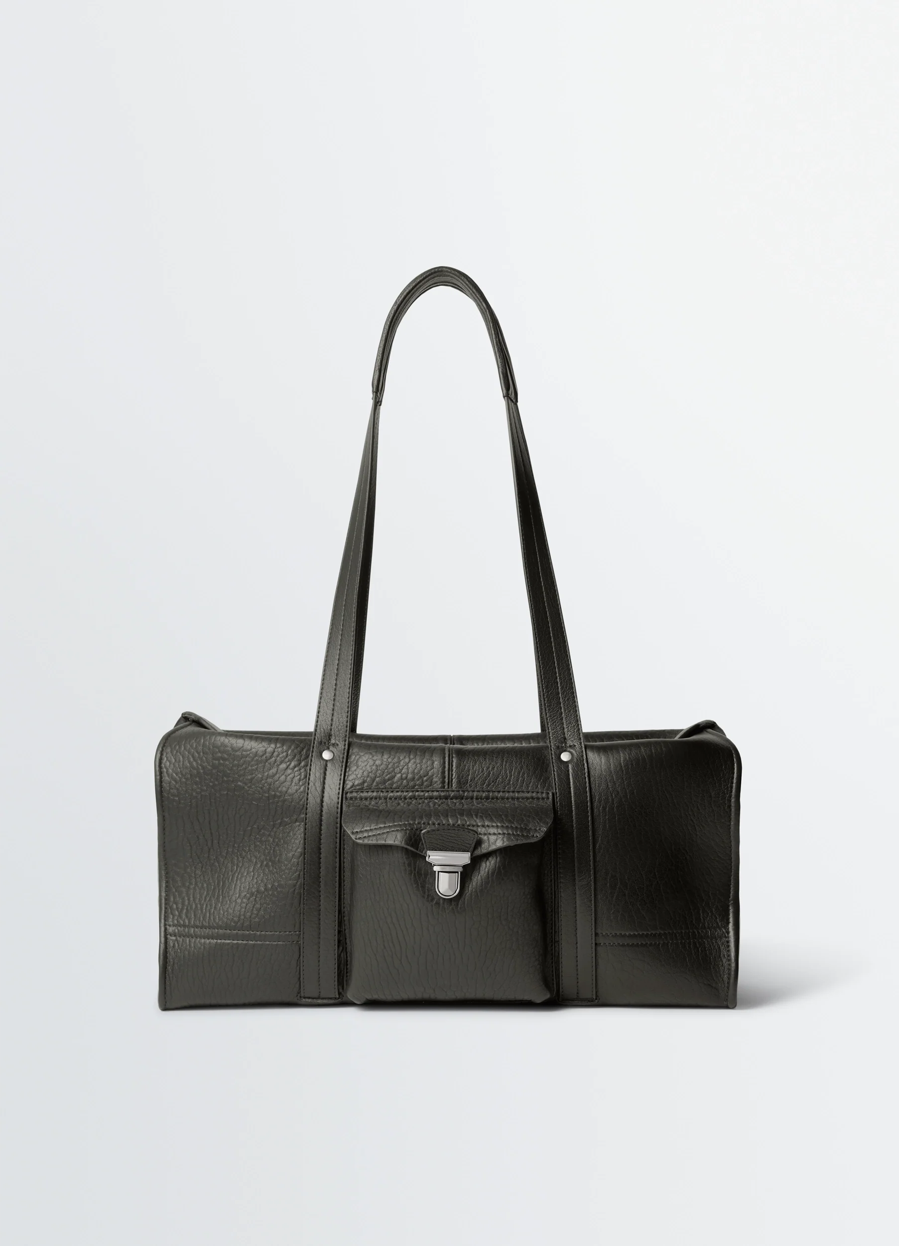 SOFT GEAR TOTE BAG IN LEATHER