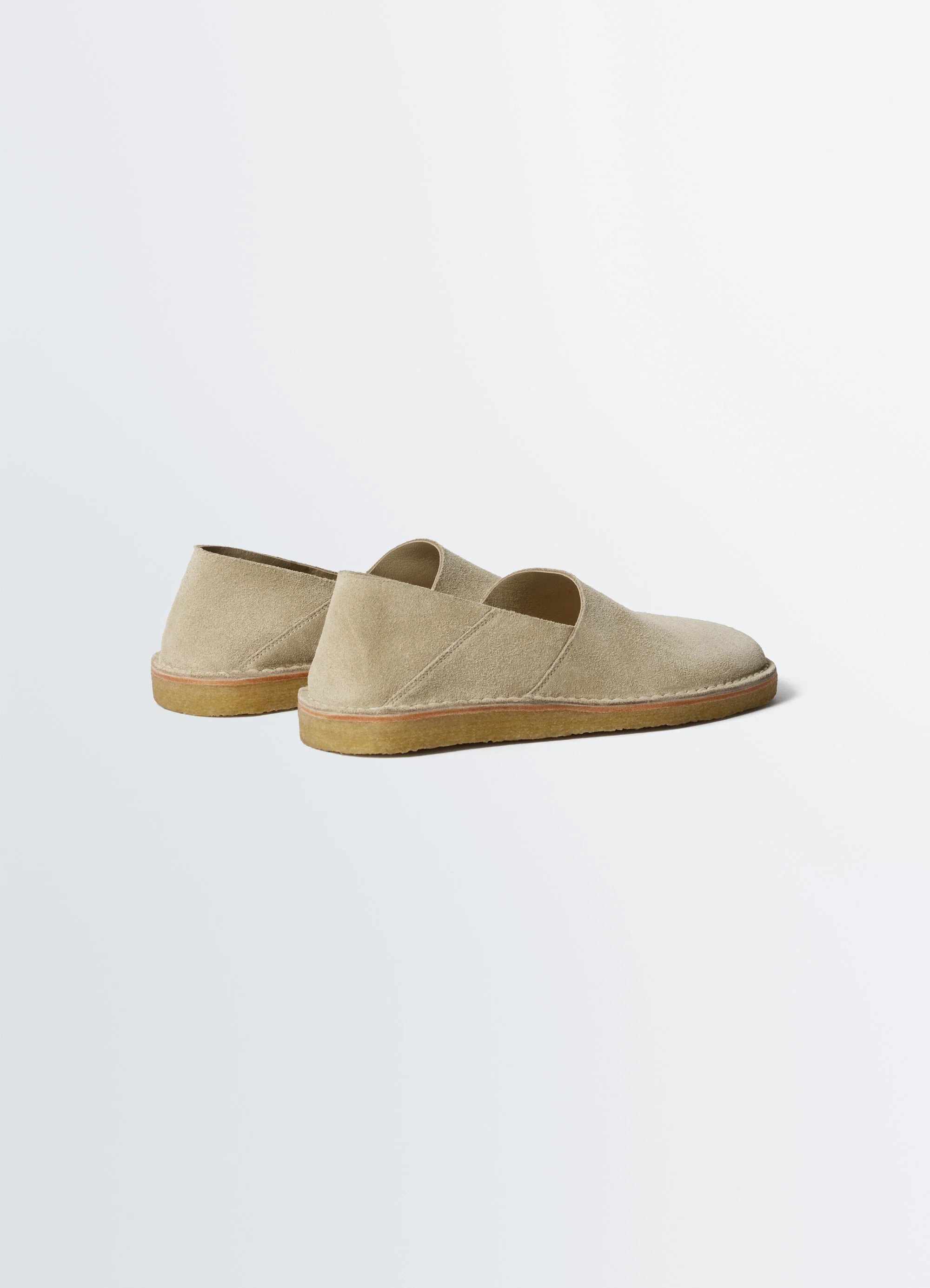SQUARE SLIP-ON LOAFERS IN SUEDE LEATHER