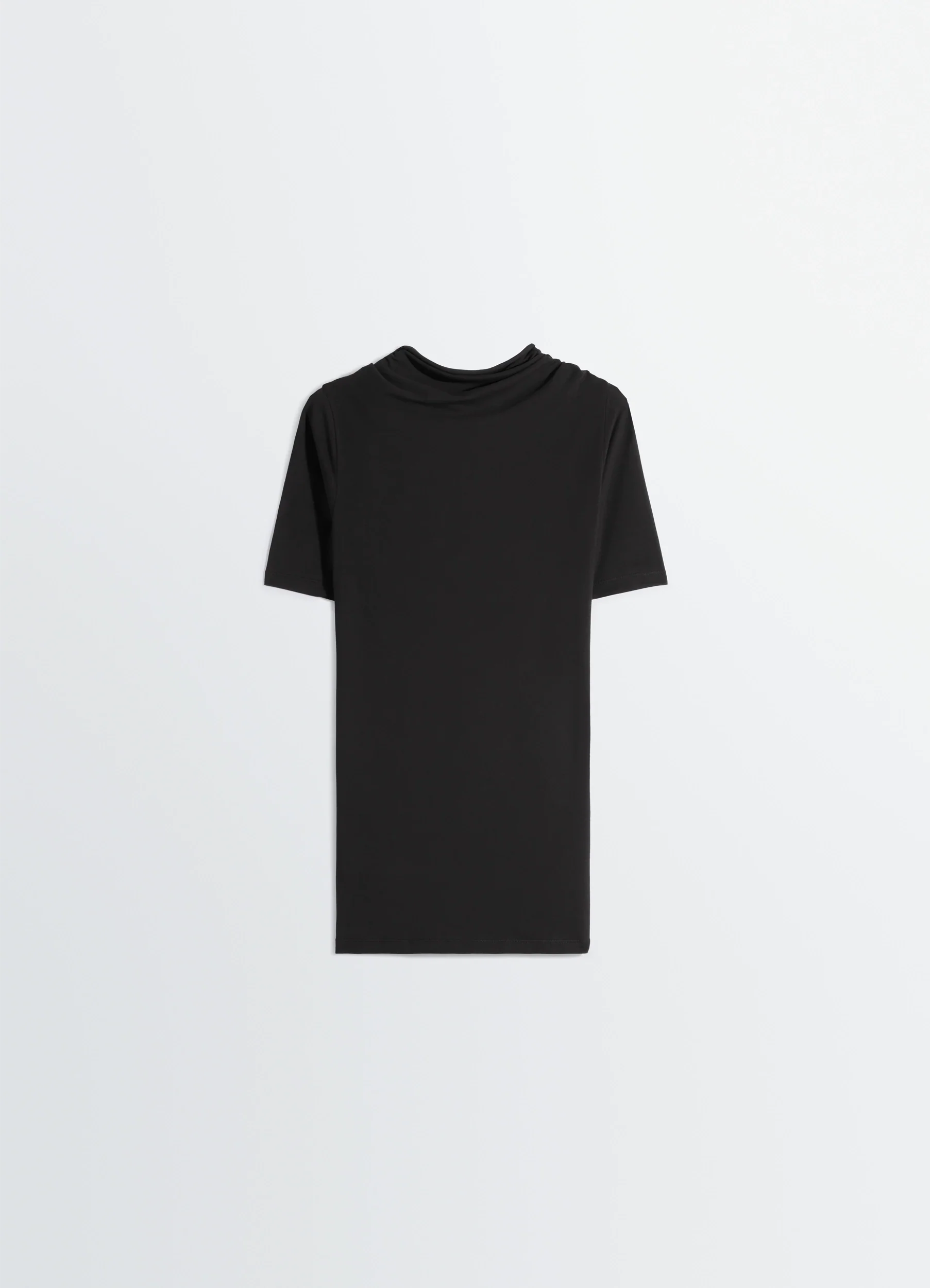 SHORT SLEEVE TWISTED TOP IN JERSEY