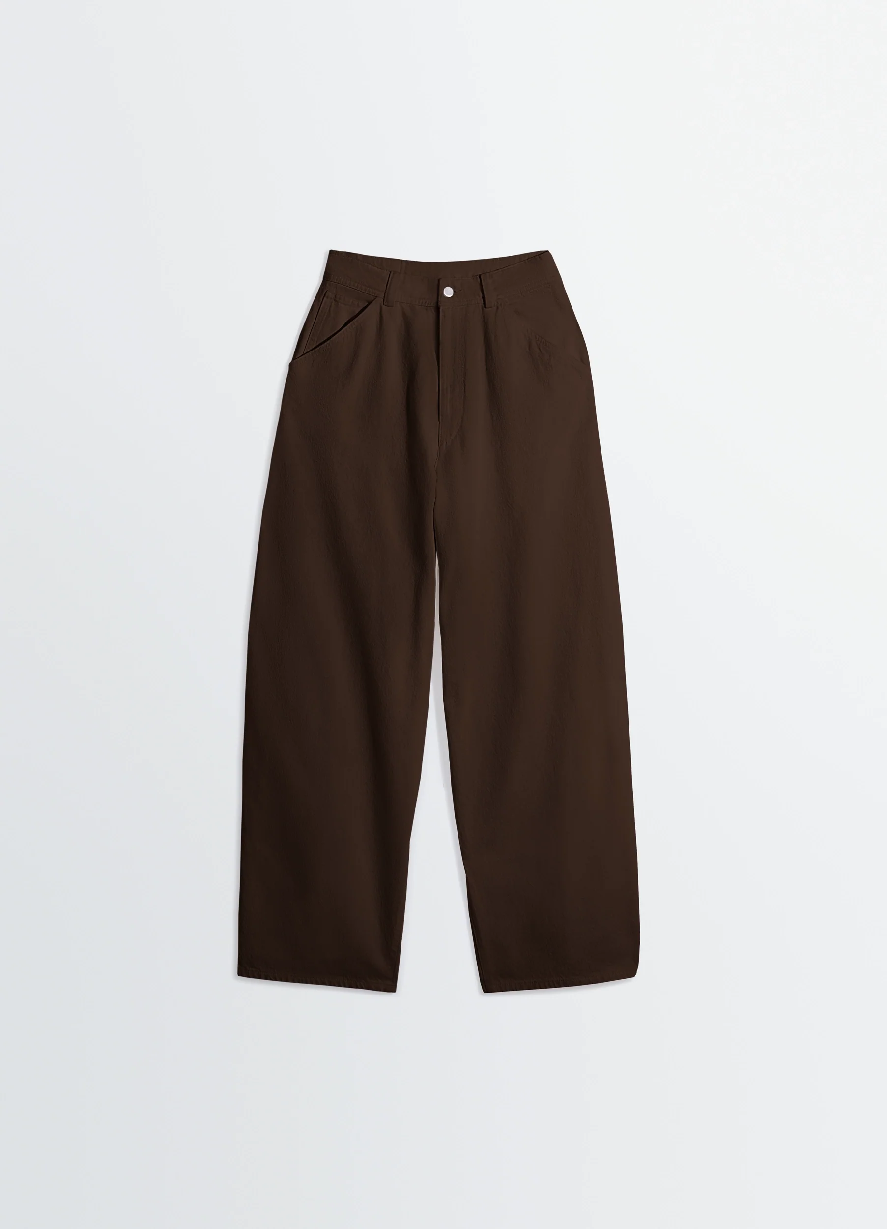 LARGE PANTS IN DYED BROKEN TWILL