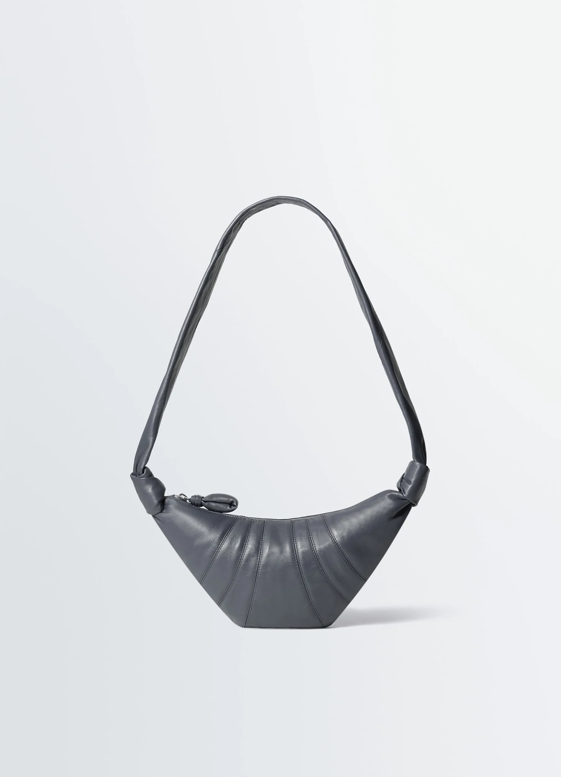 SMALL CROISSANT BAG IN LEATHER