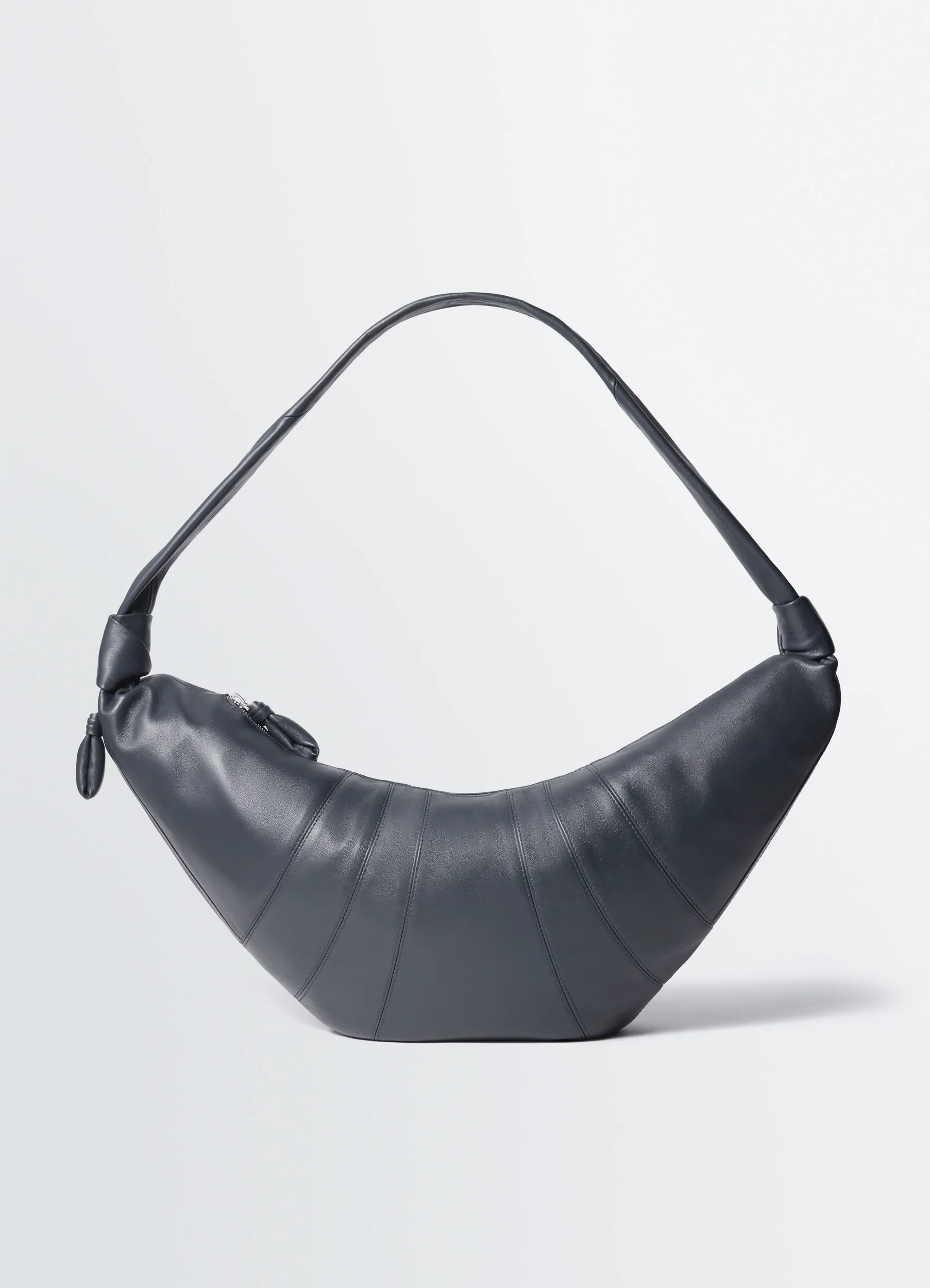 LARGE CROISSANT BAG IN LEATHER