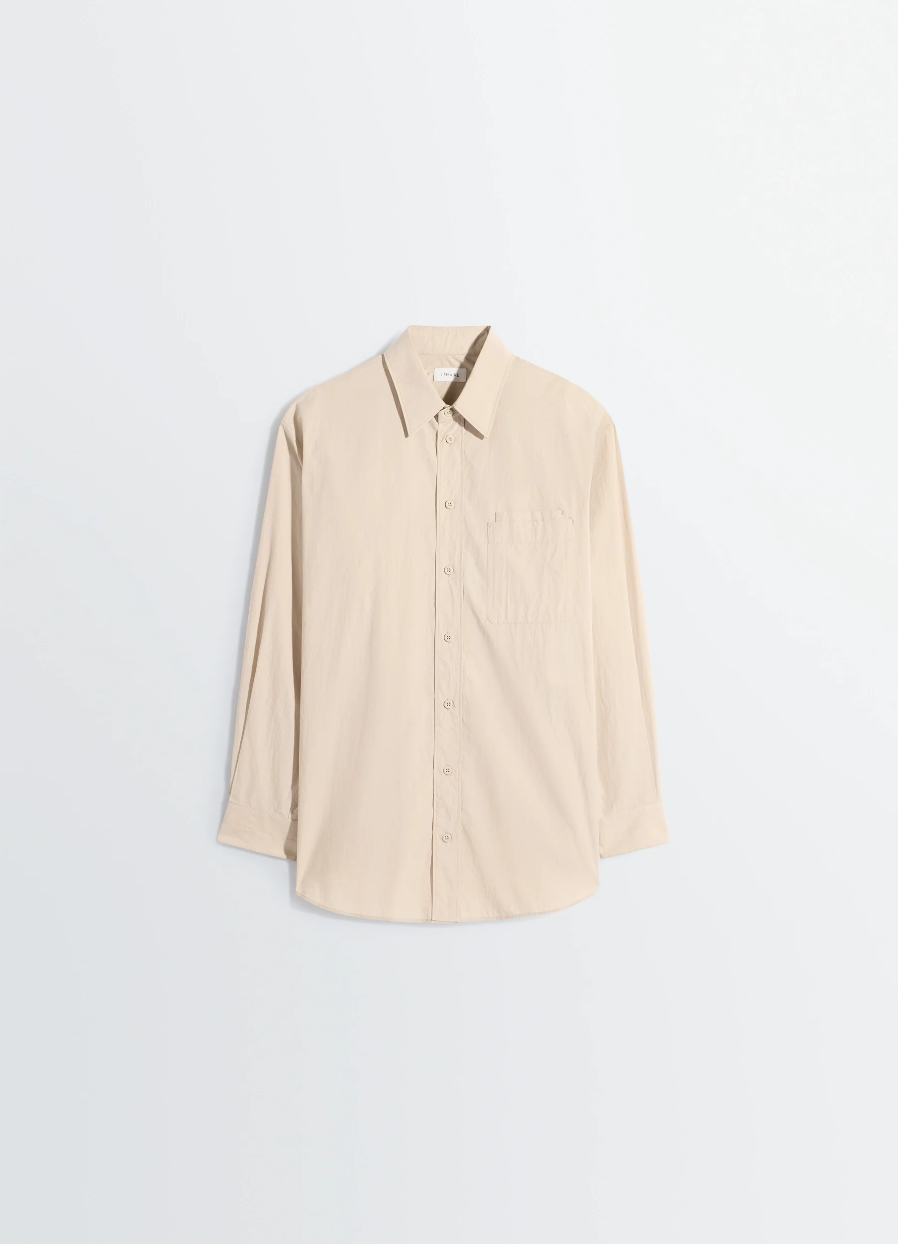 TWO POCKET SHIRT IN CREPE COTTON