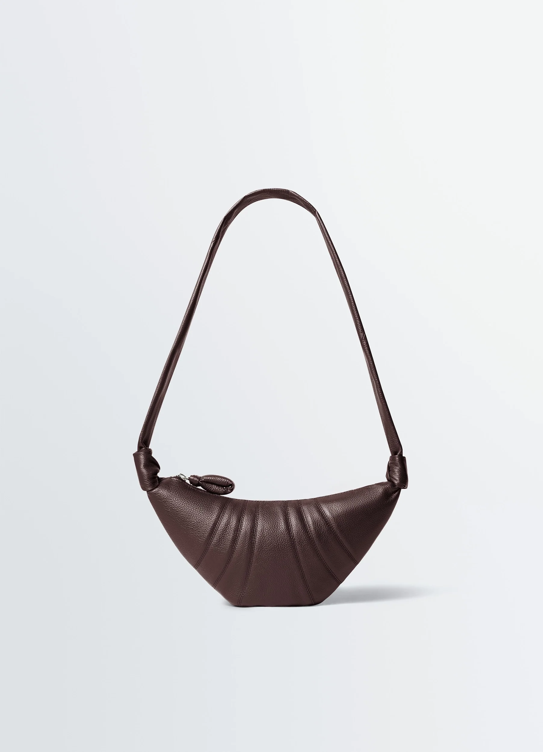 SMALL CROISSANT BAG IN LEATHER