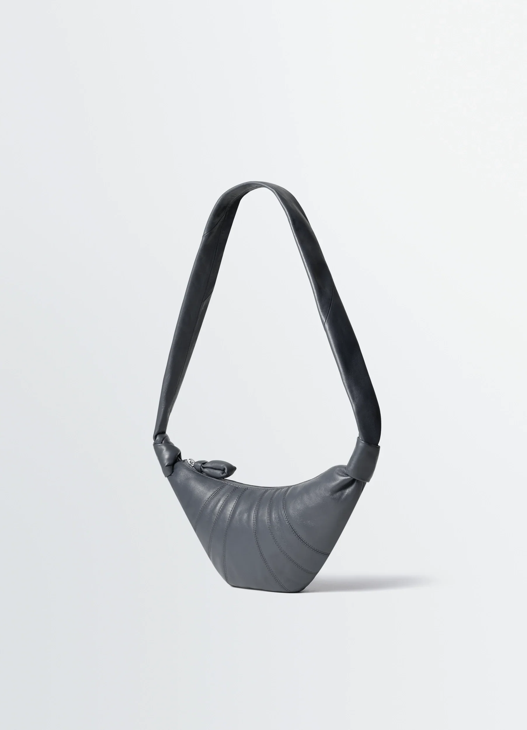 SMALL CROISSANT BAG IN LEATHER