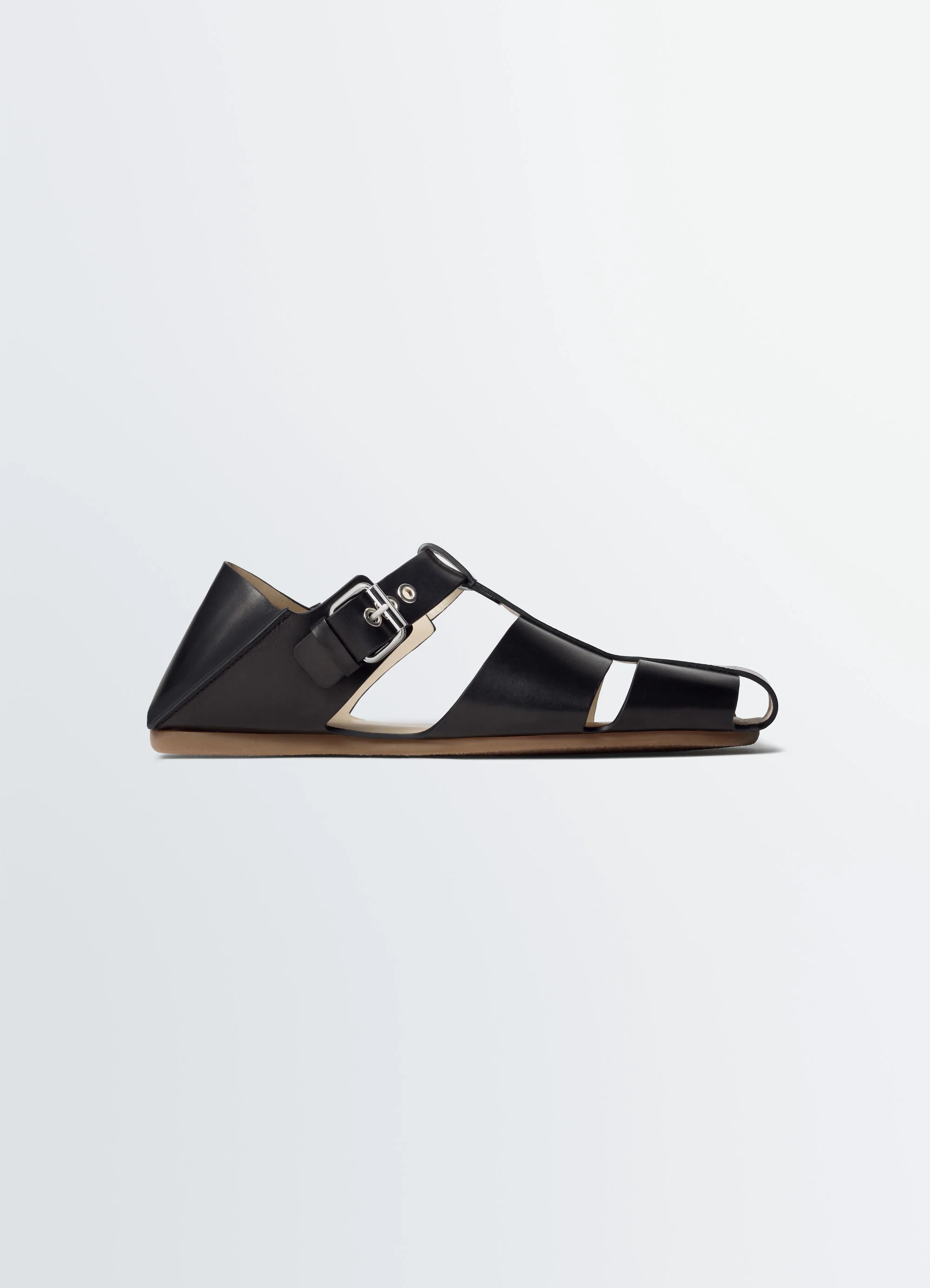 FISHERMAN SLIP-ON SANDALS IN LEATHER