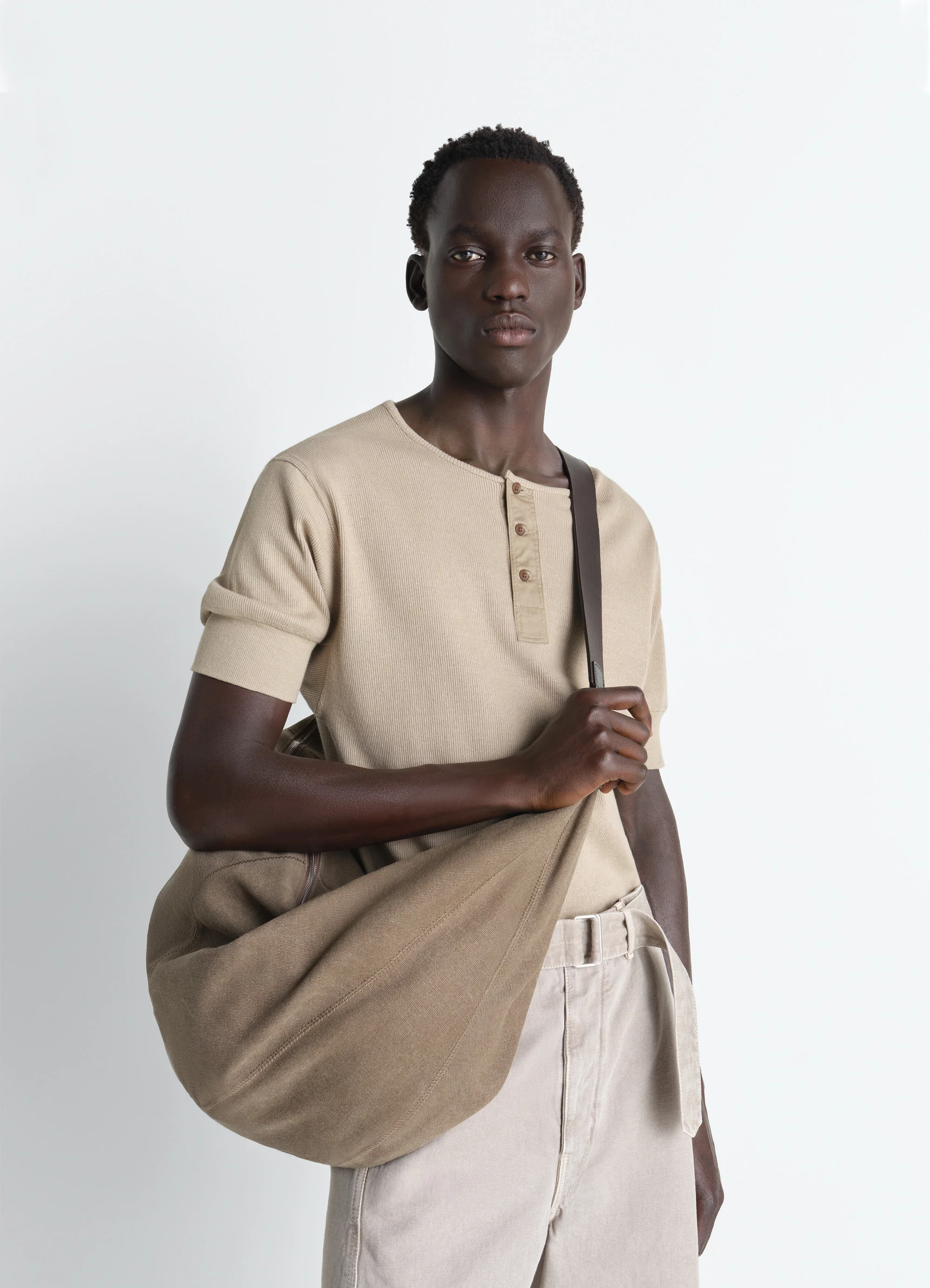 XL QUIVER CLIP BAG IN HEAVY COTTON CANVAS