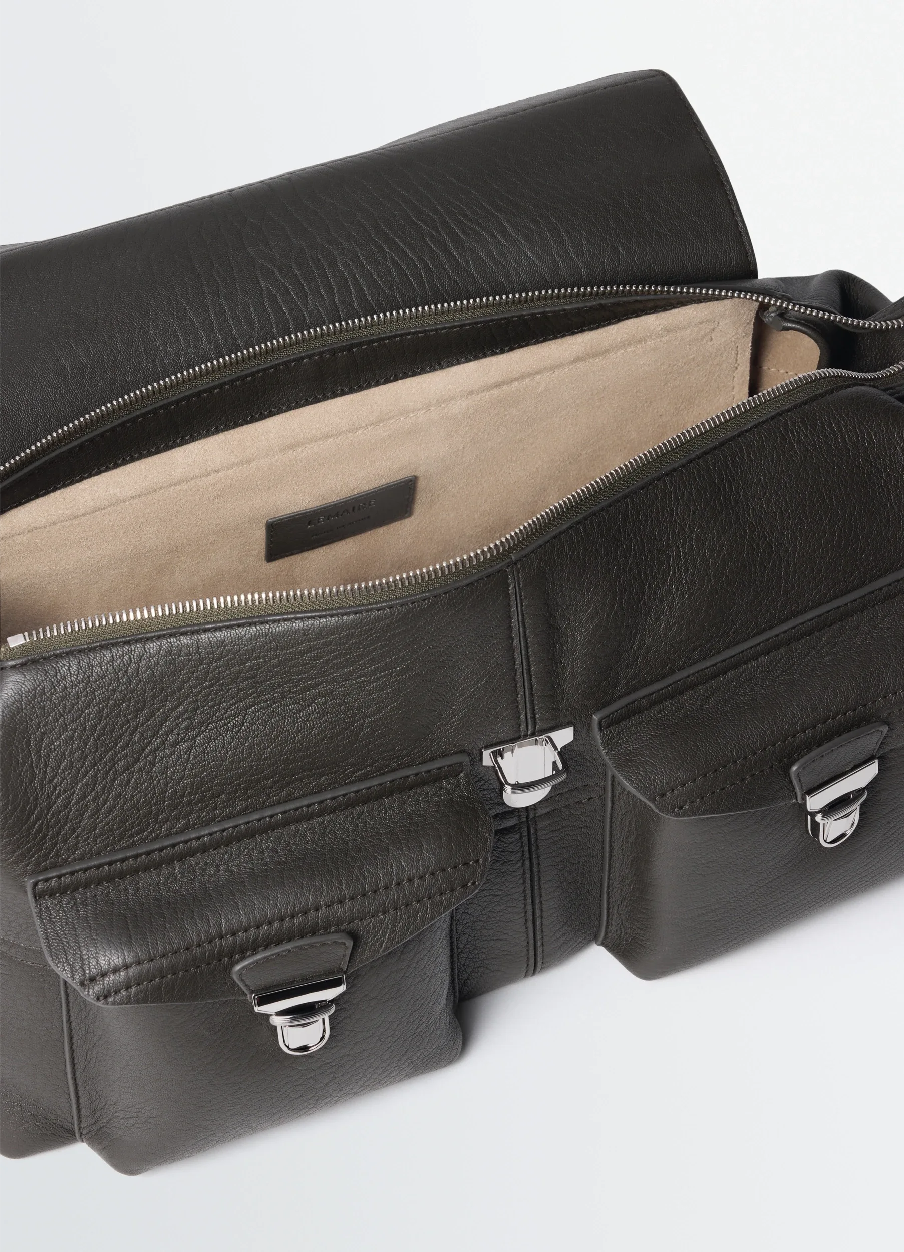 SOFT GEAR BAG IN LEATHER