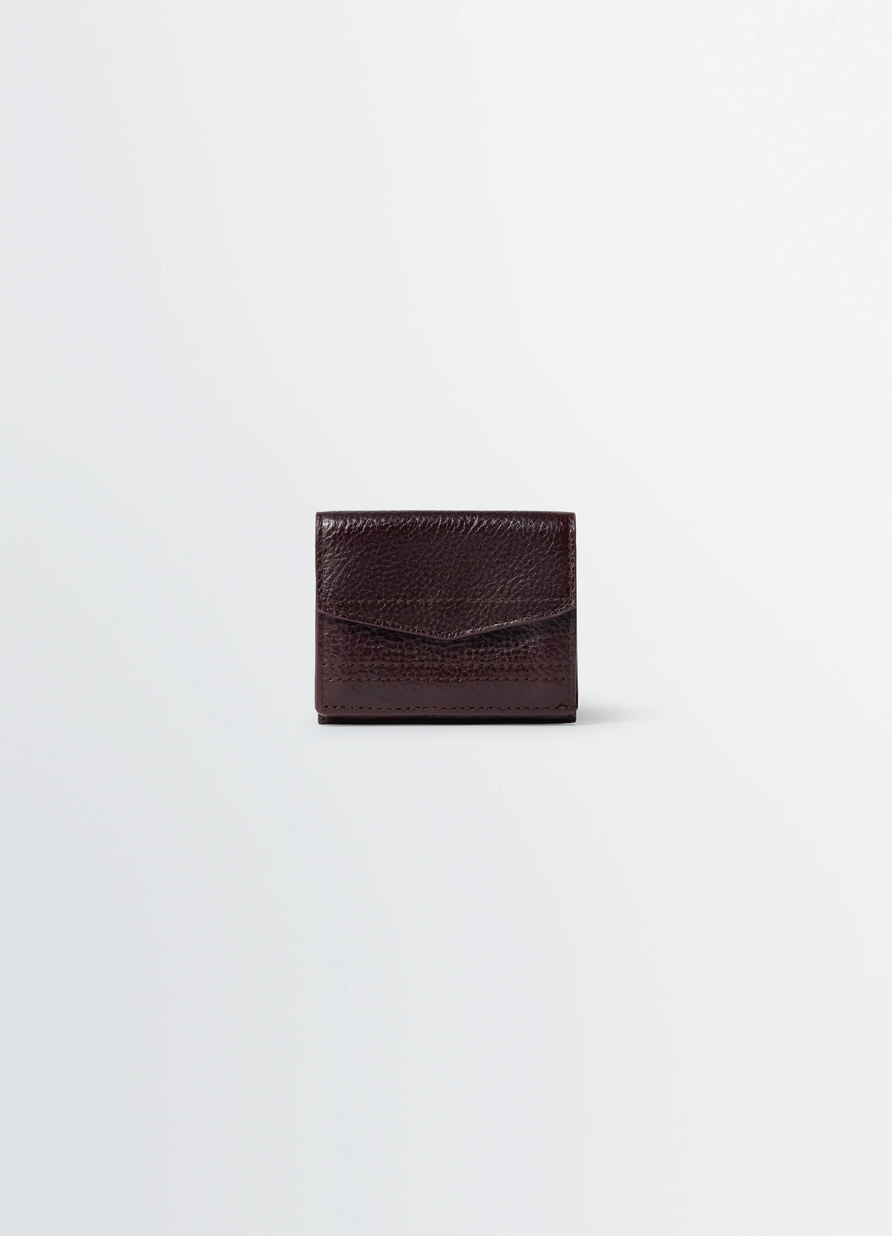 GEAR TRIFOLD WALLET IN LEATHER