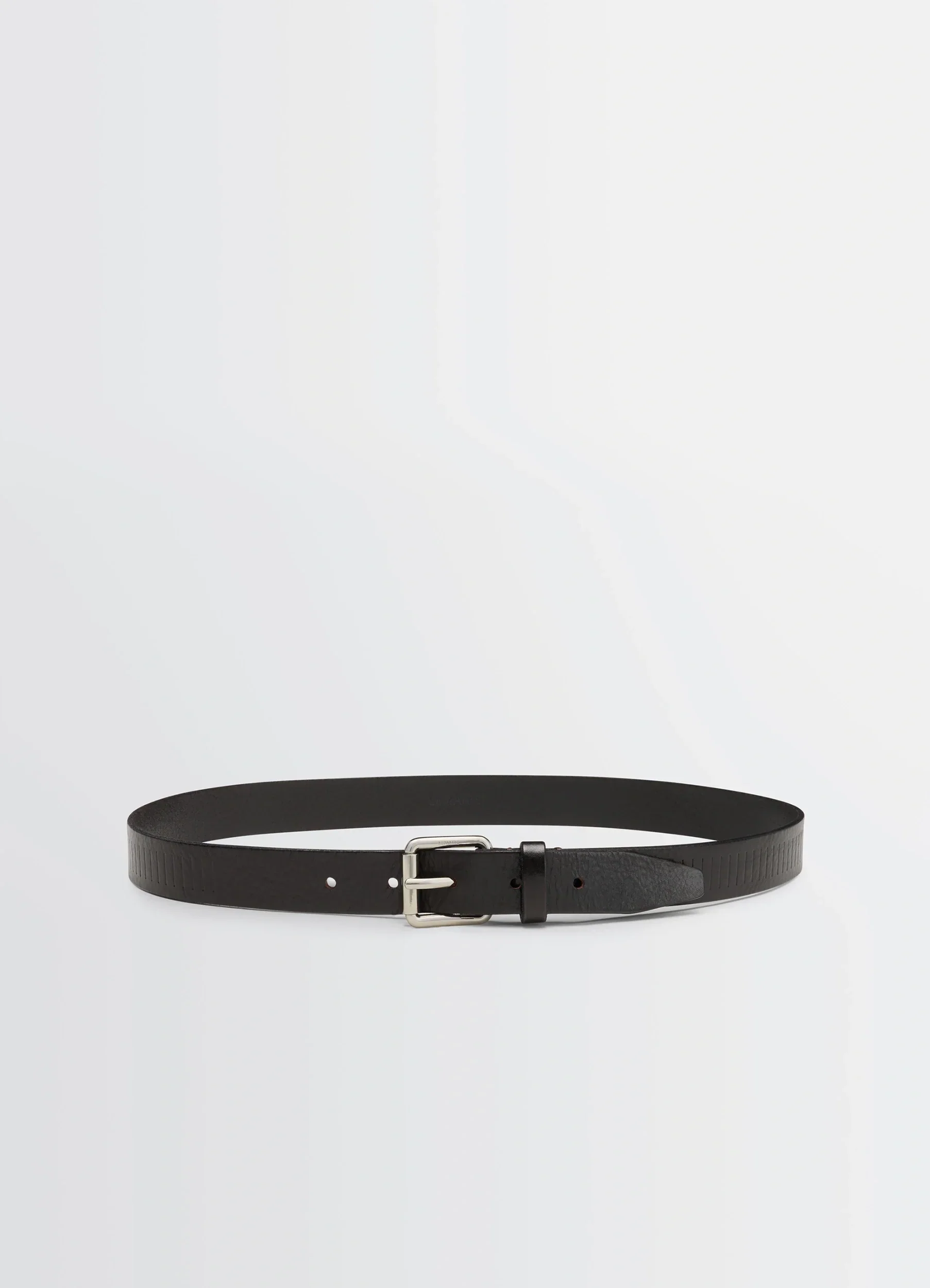 RAIL BELT 25 MM IN LEATHER
