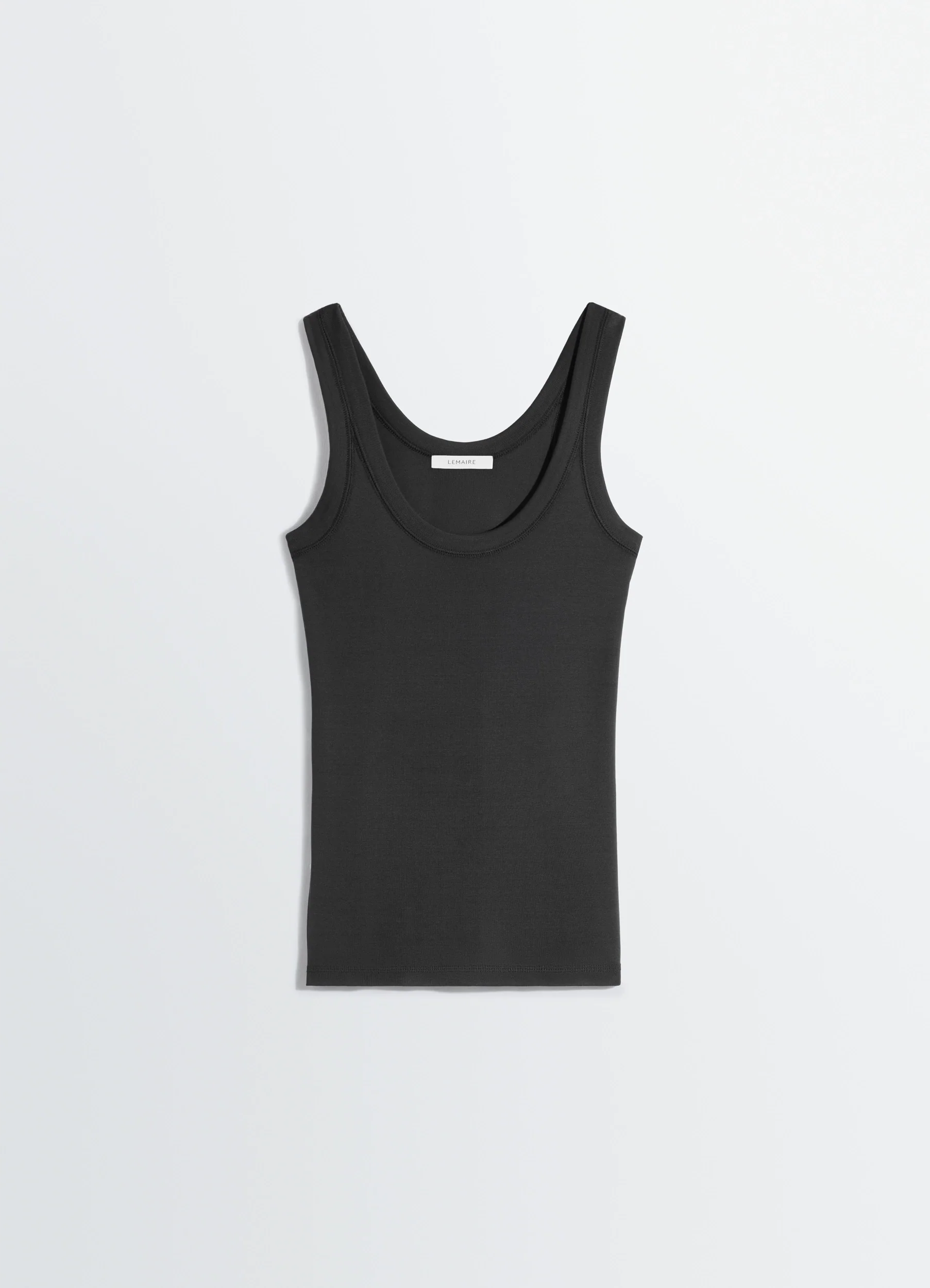 RIB TANK TOP IN JERSEY