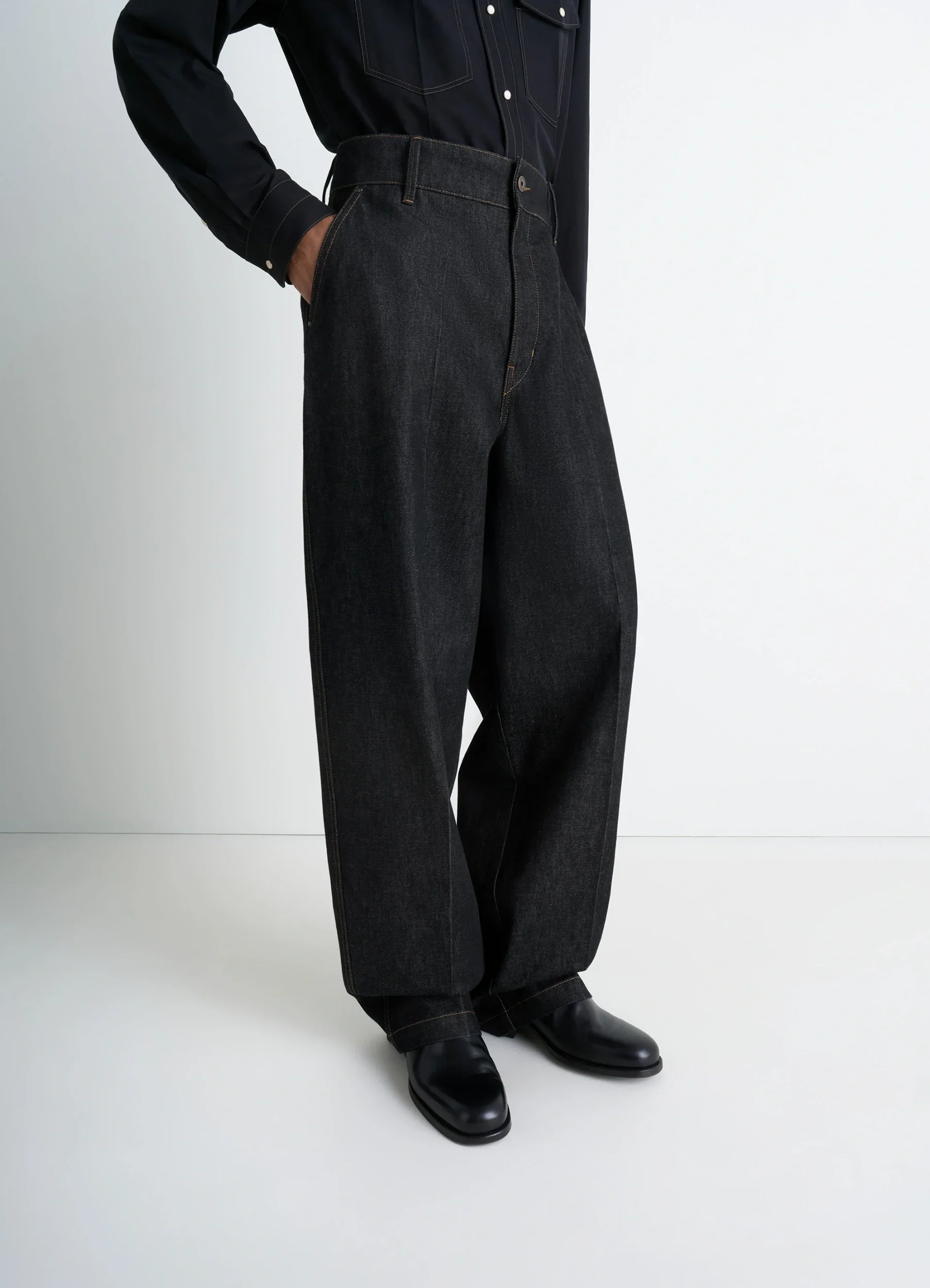 MAXI BARREL WORKWEAR PANTS IN DENIM