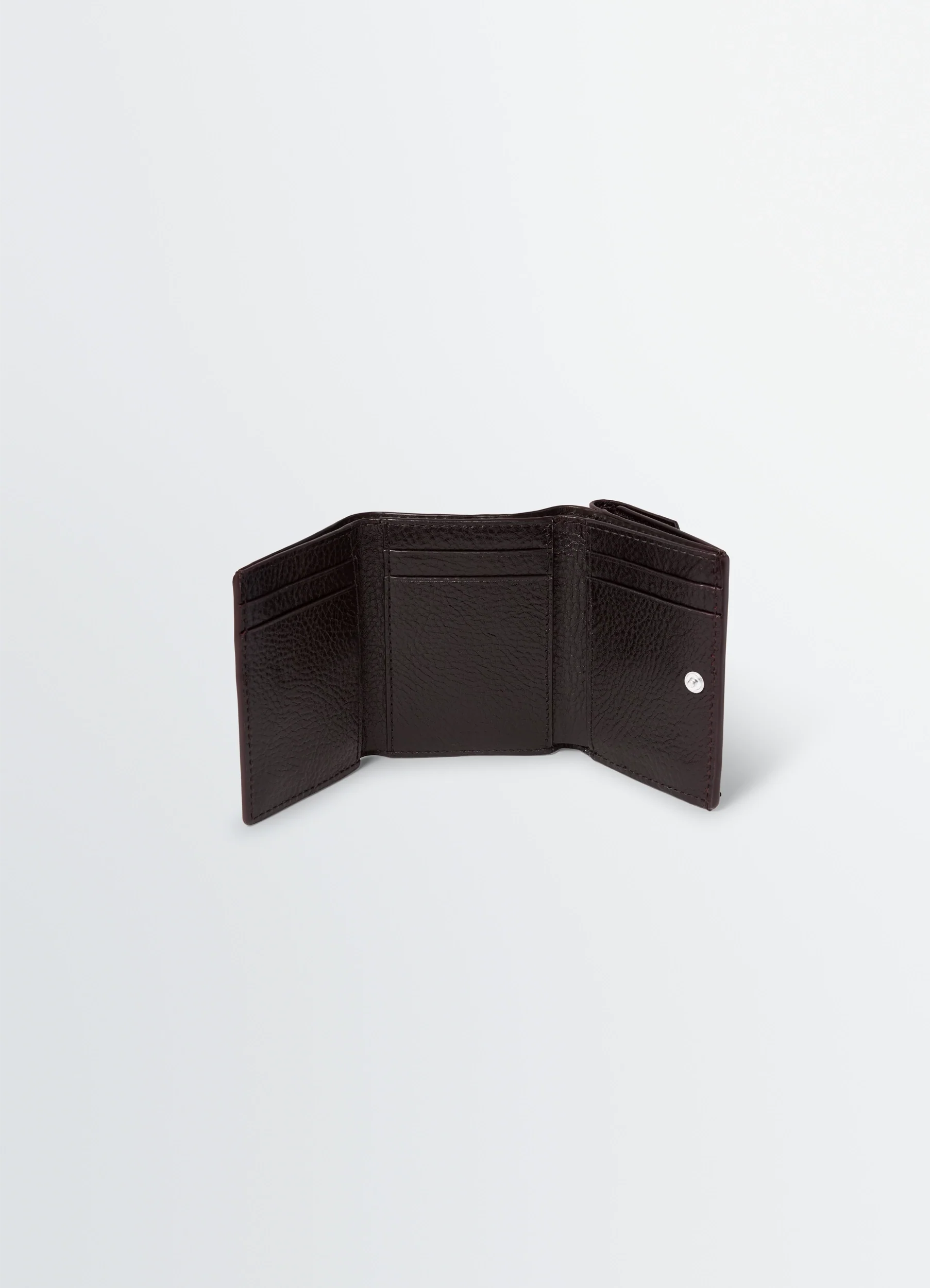 GEAR TRIFOLD WALLET IN LEATHER