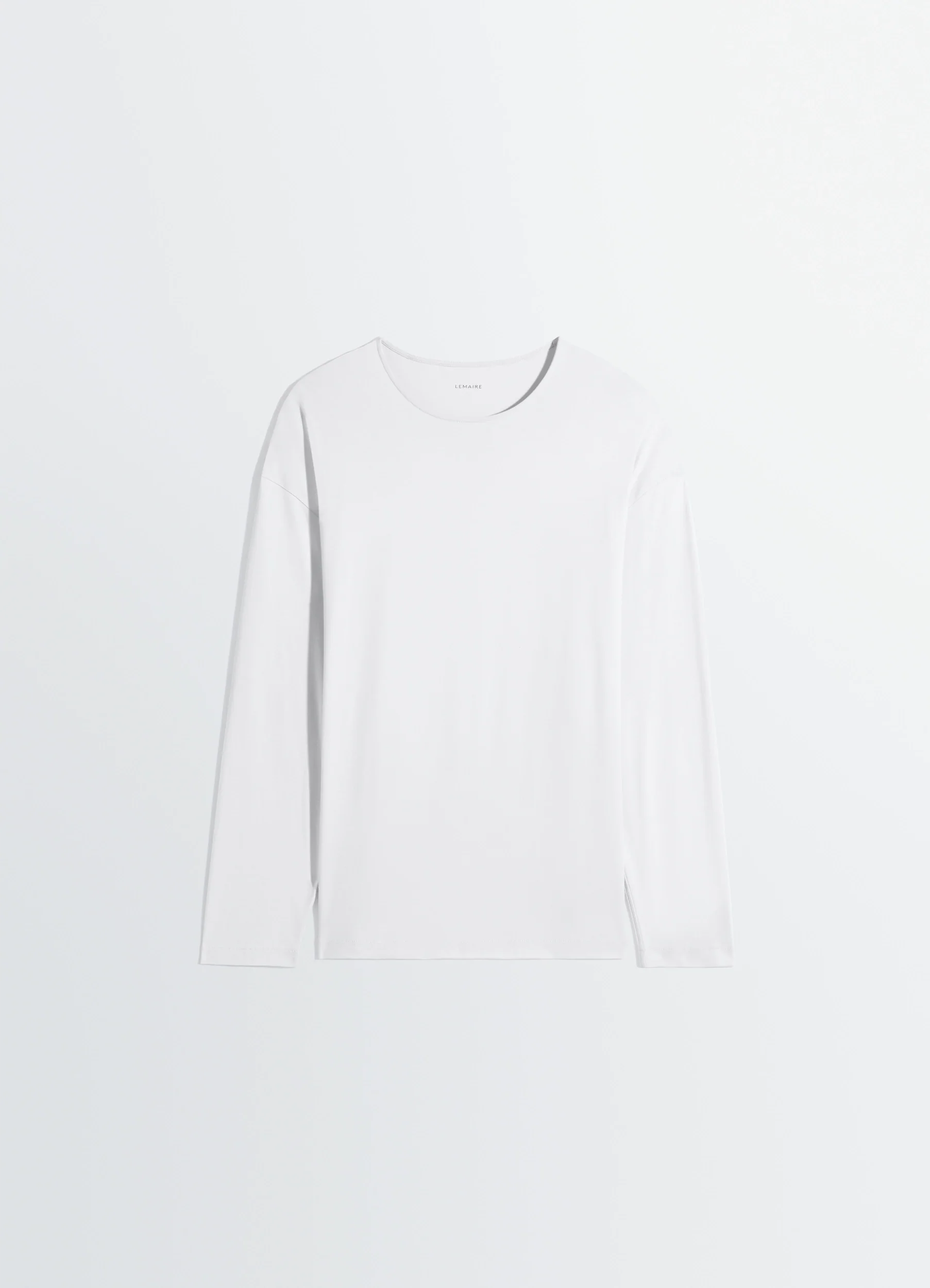 LONG-SLEEVED T-SHIRT IN COTTON SILK