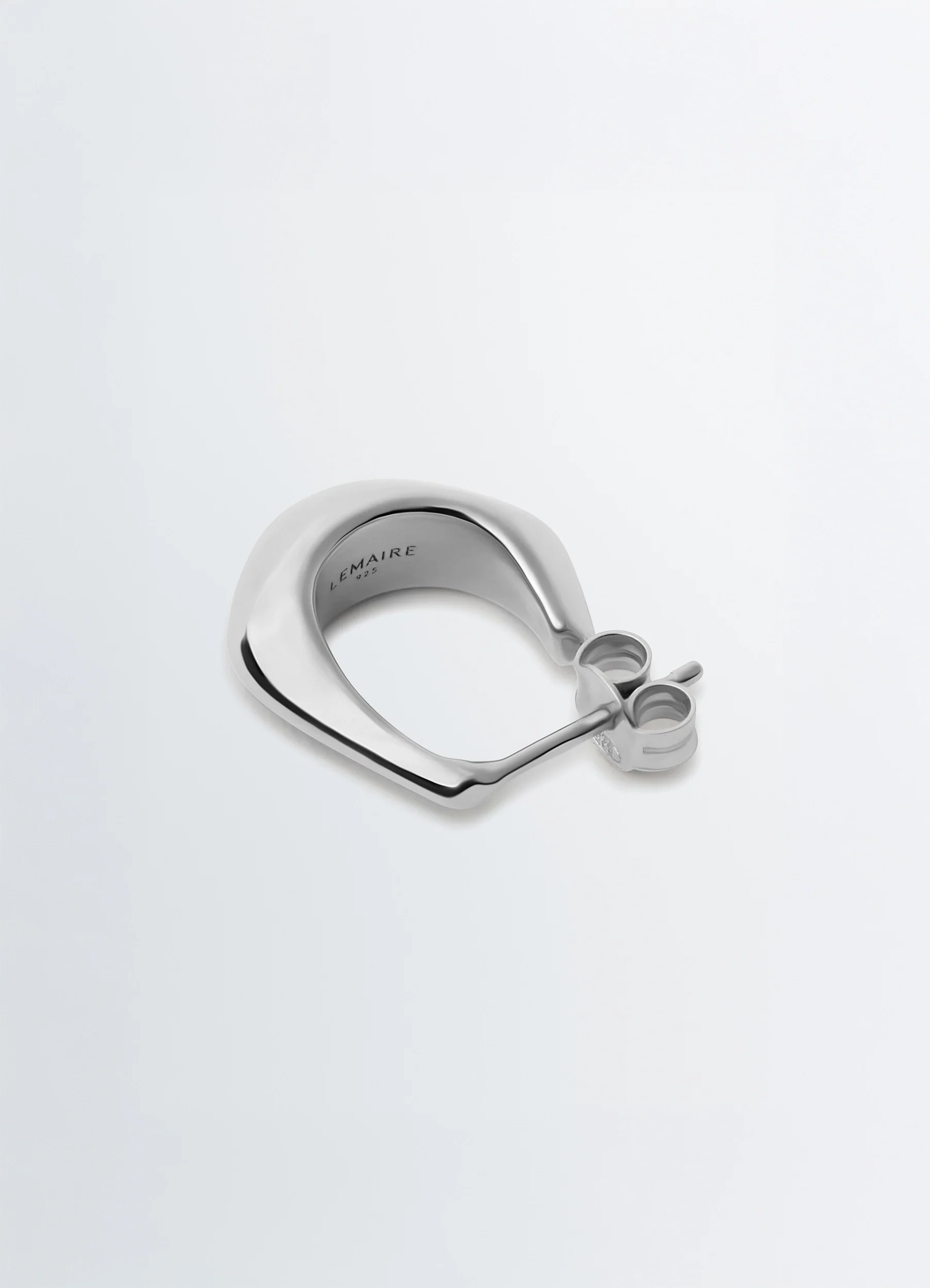 MINI DROP EARRING IN SILVER