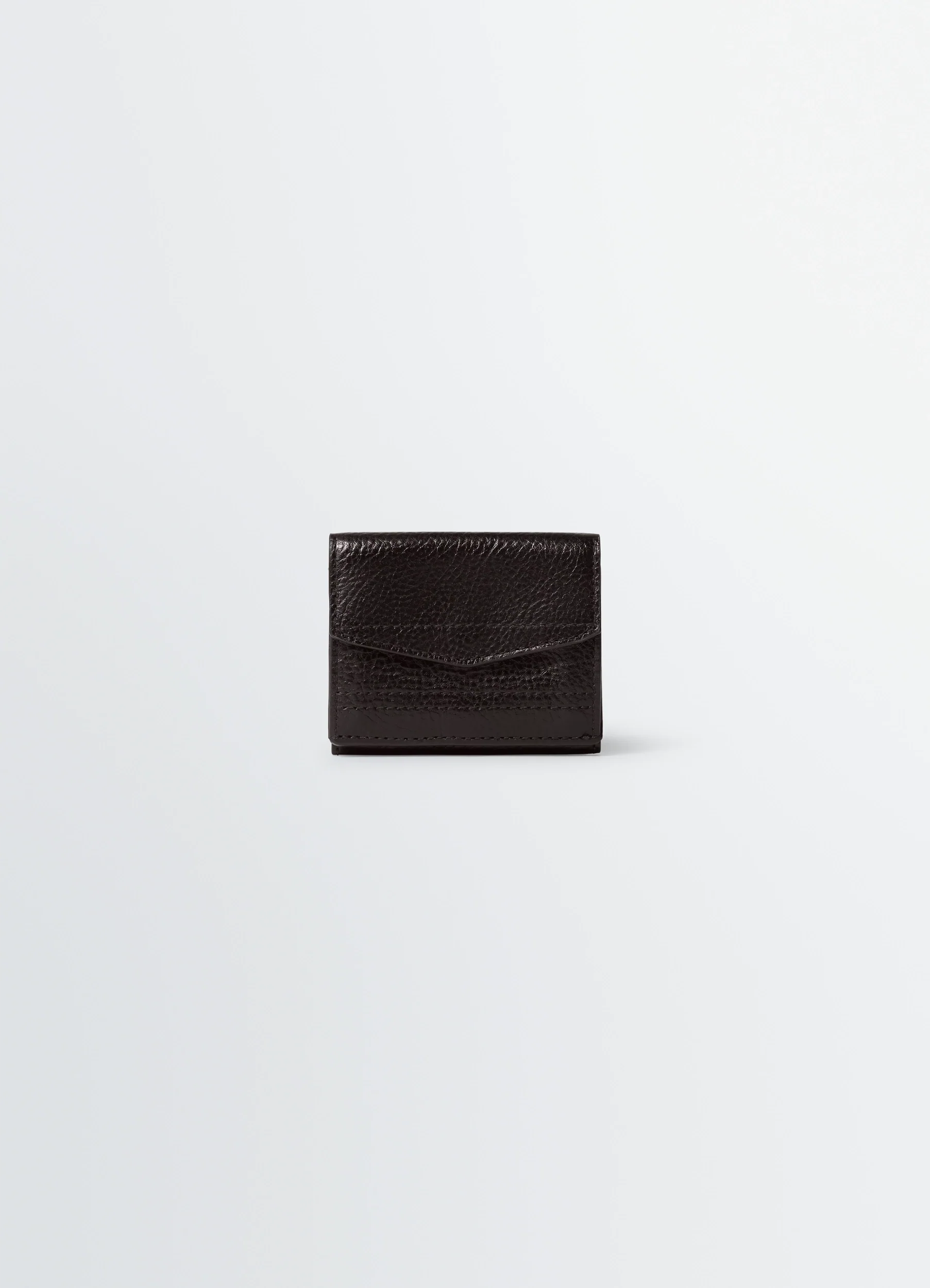 GEAR TRIFOLD WALLET IN LEATHER