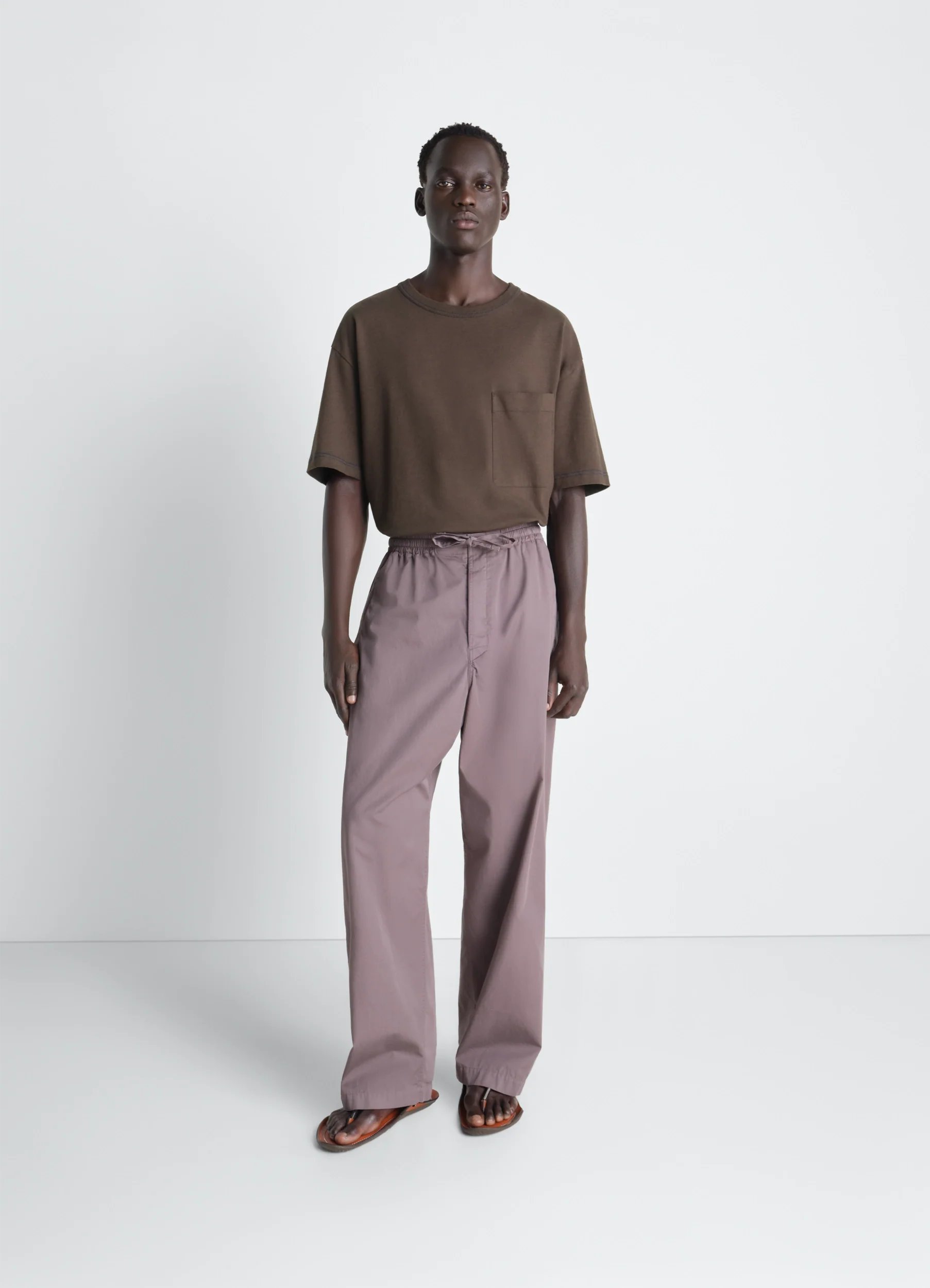 BOXY SHORT SLEEVE T-SHIRT IN JERSEY