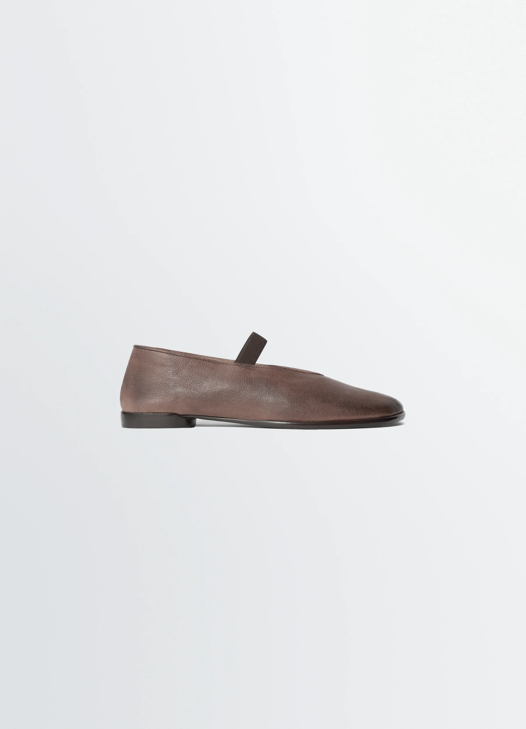GLOVE BALLERINA IN LEATHER