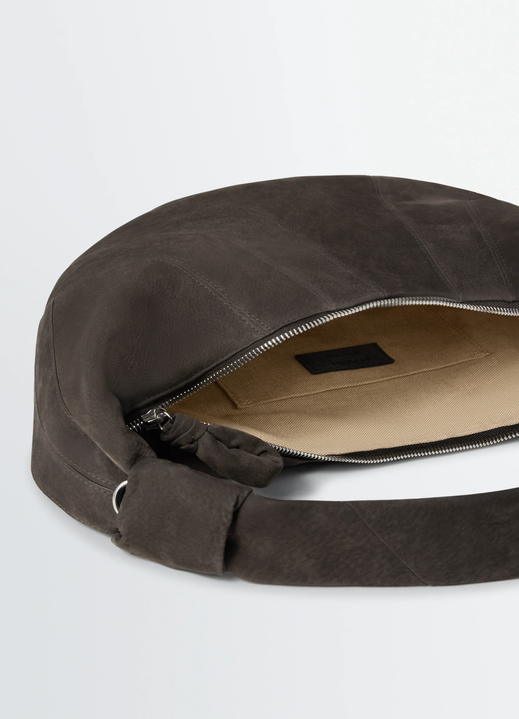 FORTUNE CROISSANT BAG IN NUBUCK LEATHER