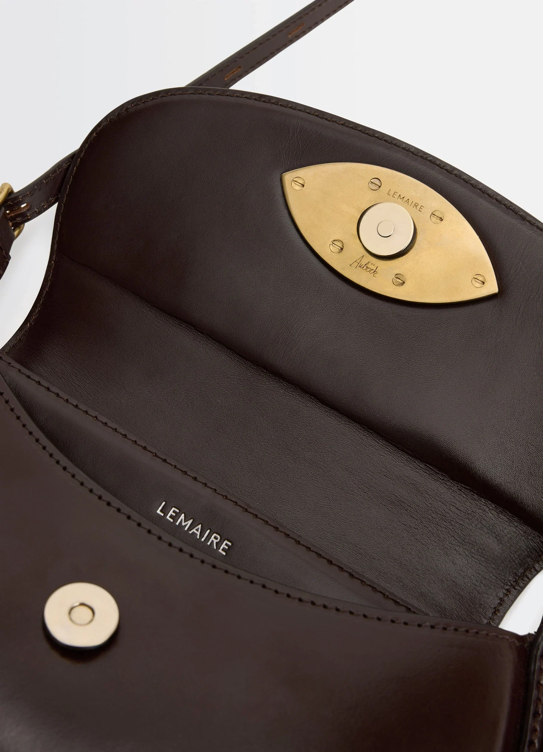 AUBOCK EYE BAG IN LEATHER