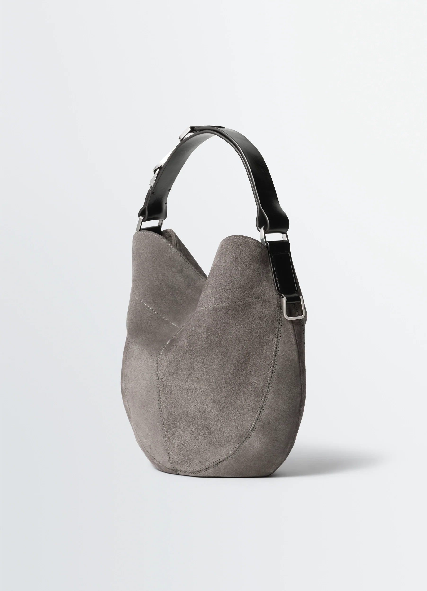 HOBO QUIVER CLIP BAG IN SUEDE LEATHER
