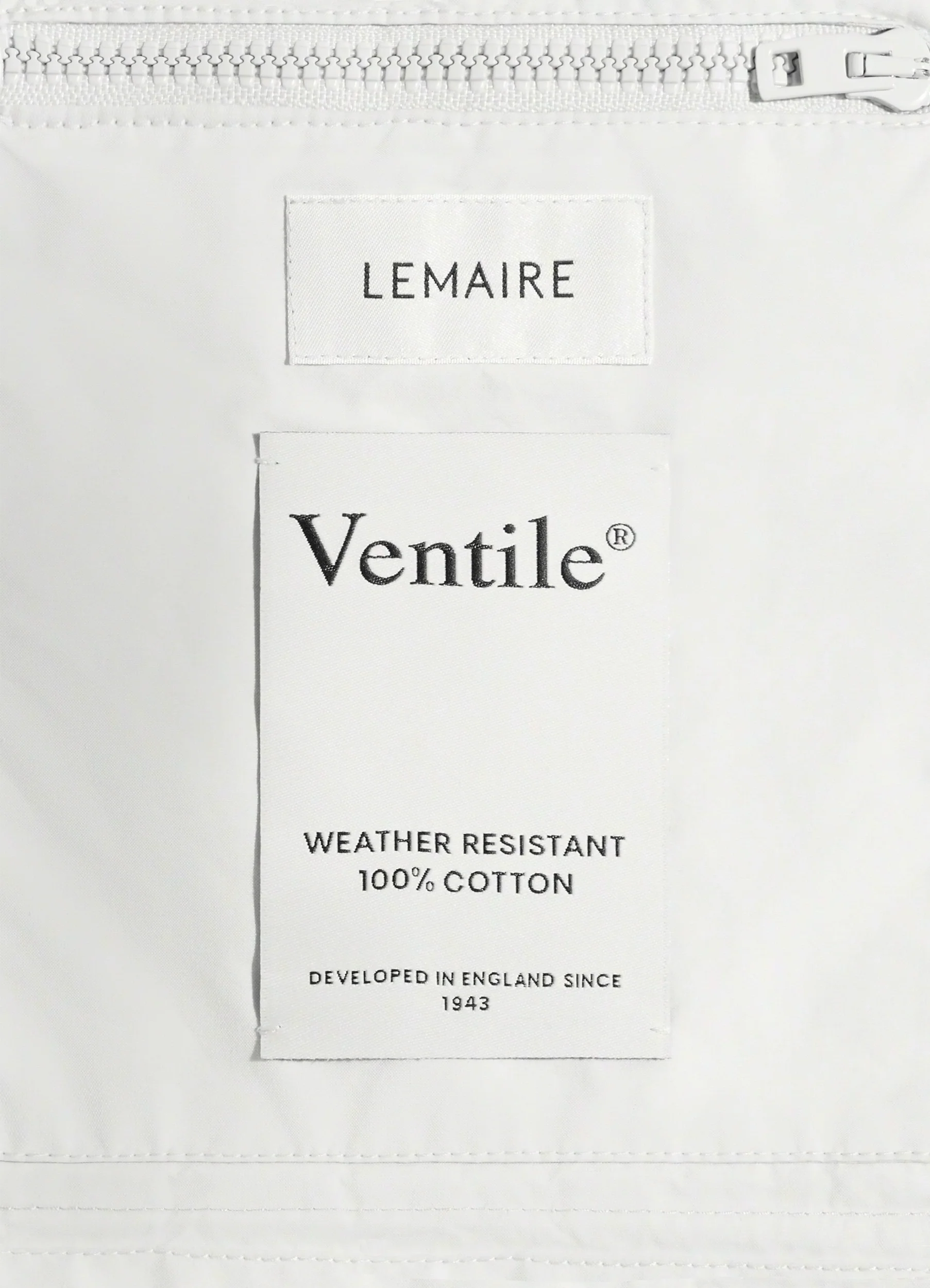SHORT RAIN PARKA IN VENTILE® COTTON