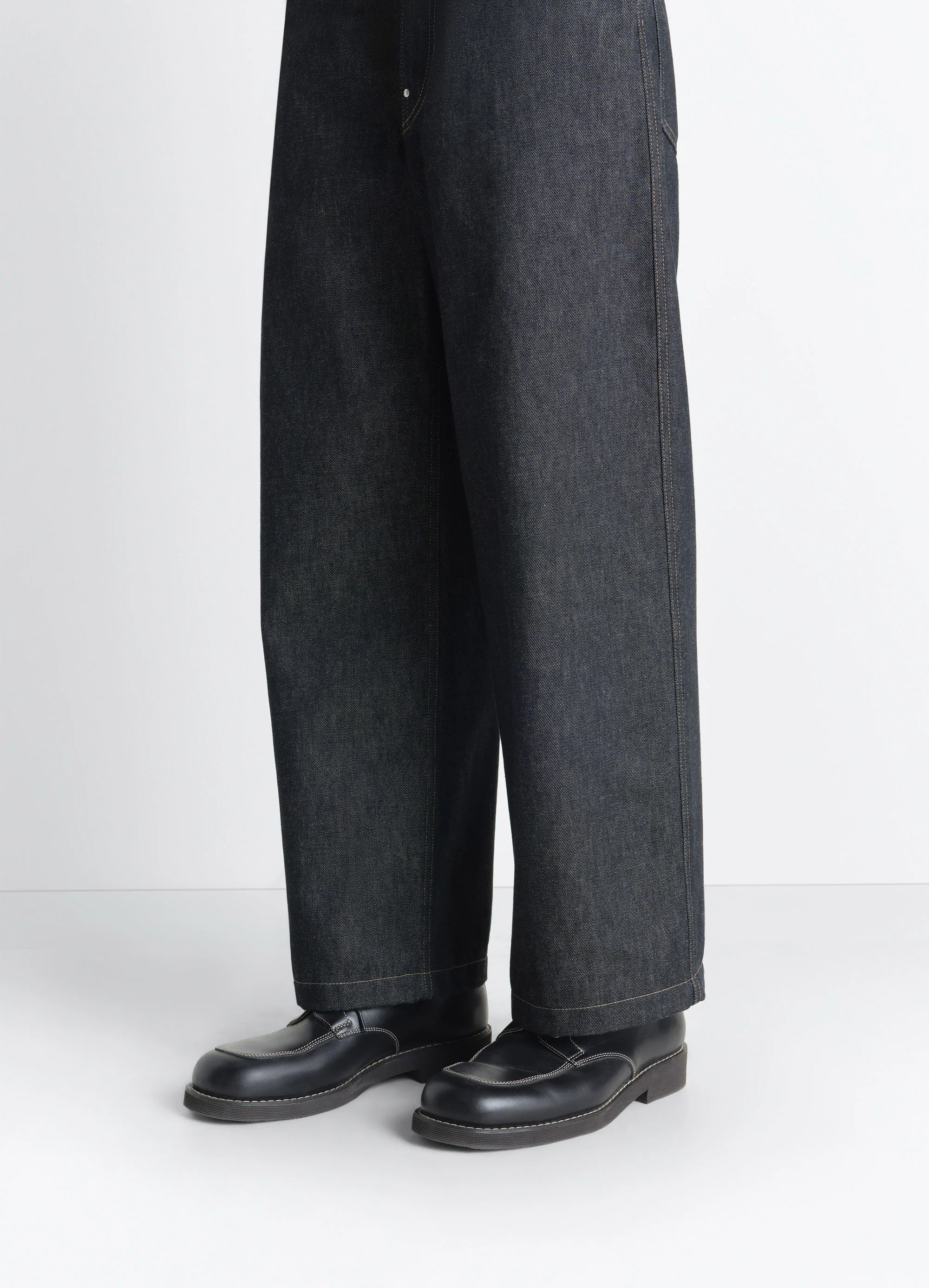 WORK DERBIES IN LEATHER