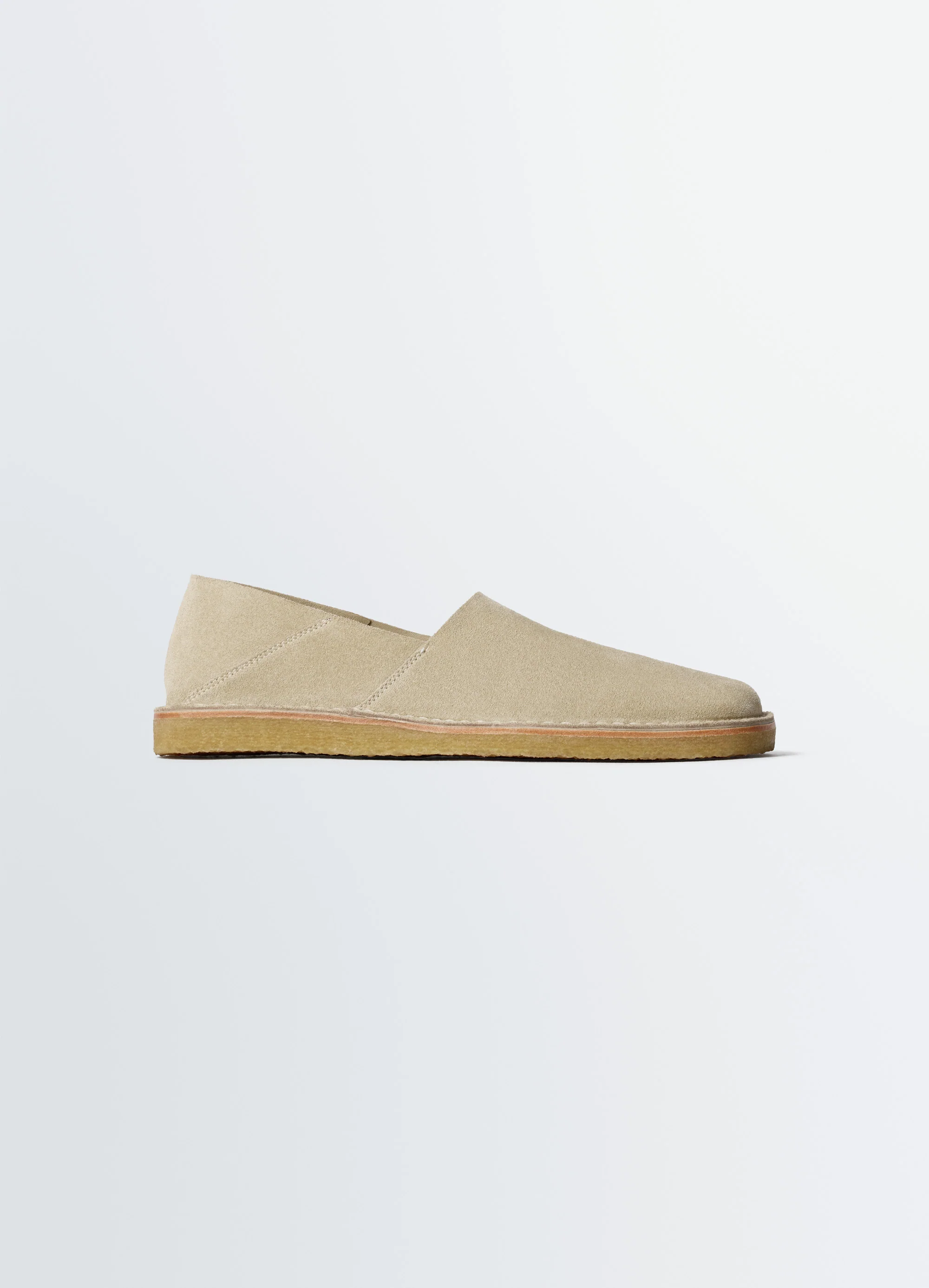 SQUARE SLIP-ON LOAFERS IN SUEDE LEATHER