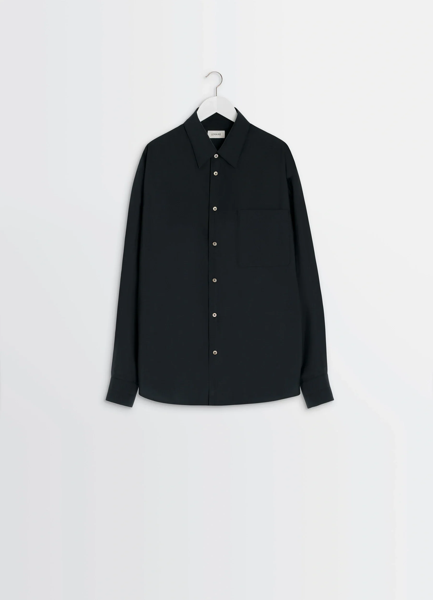 REGULAR SHIRT IN WASHED COTTON SILK